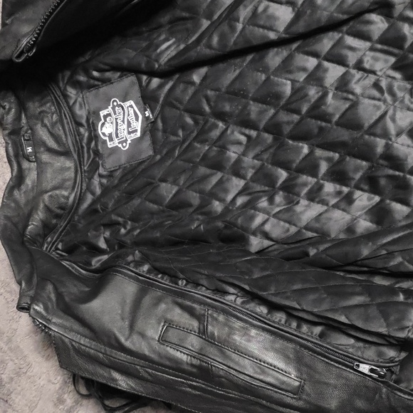 Vintage Long Rider Leather Riding Jacket - Picture 5 of 11